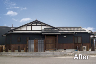 外壁塗替え後2